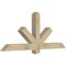 Ekena Millwork Kennewick Rough Sawn Timber Gable Bracket, Douglas Fir, 60"W x 25"H x 4"D x 4"F, 10/12 Pitch GBW060X25X0404KEN00RDF - alternate 2
